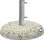 HomeMarkt Concrete Umbrella Stand Adjustable Gray 62x62cm
