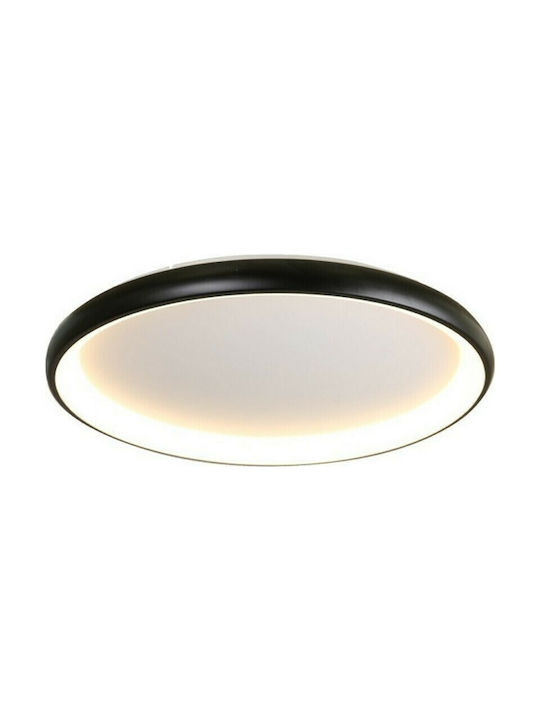 Aca Modernă Metalică Plafonieră de Tavan cu LED Integrat în culoare Negru 81buc