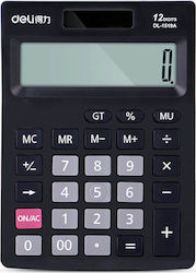 Deli 1519 Calculator 12 Cifre în Culoarea Negru