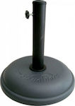 Ankor Umbrella Stand made of Cement in Gray Color 40x40x8cm