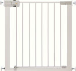 Safety 1st Easy Close U01-24754-00 Πτυσσόμενη Προστατευτική Πόρτα από Μέταλλο σε Λευκό Χρώμα 80x73cm