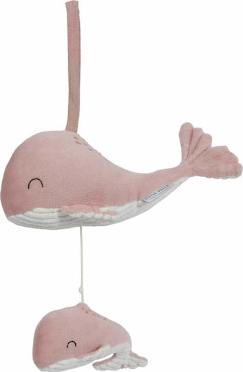 Little Dutch Pendant Toy for Car with Music Whale Ocean Pink for 0++ Months LD4800