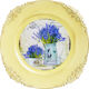 Inart Plastic Decorative Platter Multicolour 33x33cm