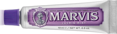 Marvis Jasmin Mint Toothpaste for Ulitis , Plaque & Cavities 10ml