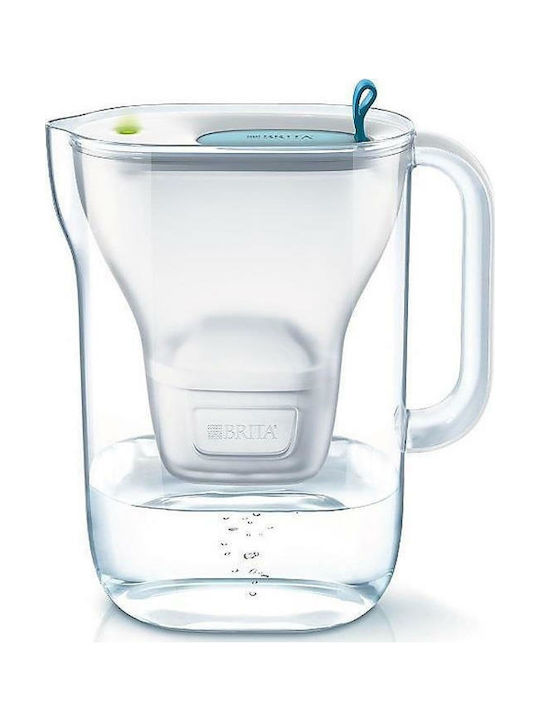 Brita Fill & Enjoy Style Κανάτα Σερβιρίσματος Πλαστική Blue με Φίλτρο 2000ml