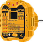 Ingco Electric Cable Tester Electrical Socket HESST30002