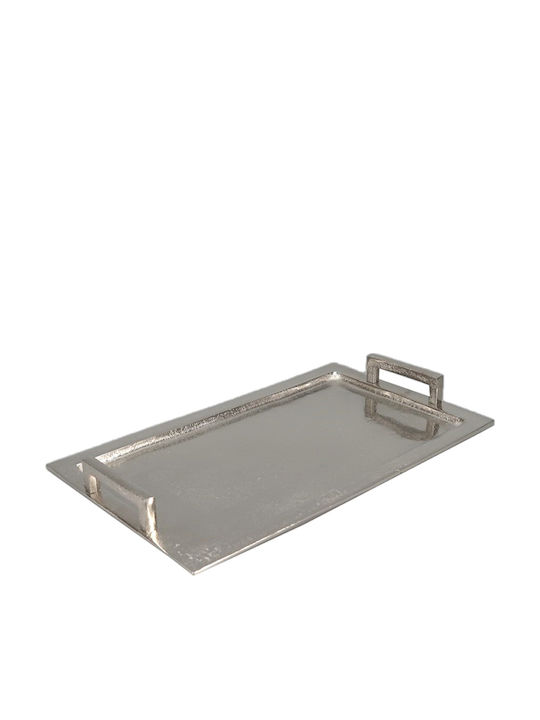 InTheBox Aluminum Rectangular Decorative Tray Barra 43x25x5cm