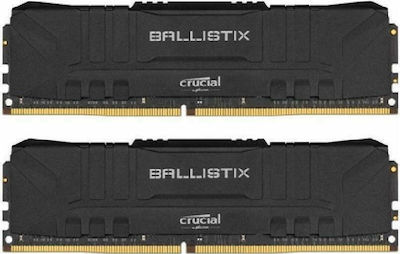 Crucial Ballistix 16GB DDR4 RAM με 2 Modules (2x8GB) και Ταχύτητα 3000 για Desktop