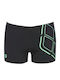 Arena Essentials Men's Swimwear Shorts Black with Patterns