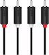 Prolink Cable RCA male - RCA male 3m PB101-0300