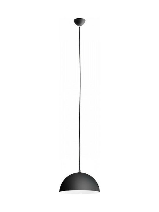 Rendl Light Studio Monroe 30 Pendant Light Single-Light Bell for Socket E27 Black