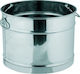Inoxidabil Pot de stoc Cu Capacitatea 41lt cu Diametru 42.5cm și Înălțime 30cm.