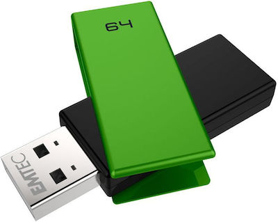 Emtec C352 Brick 64GB USB 2.0 Stick Green