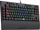 Redragon K588 Broad Sword Gaming Mechanical Keyboard Tenkeyless with Custom Blue switches and RGB lighting (English US)