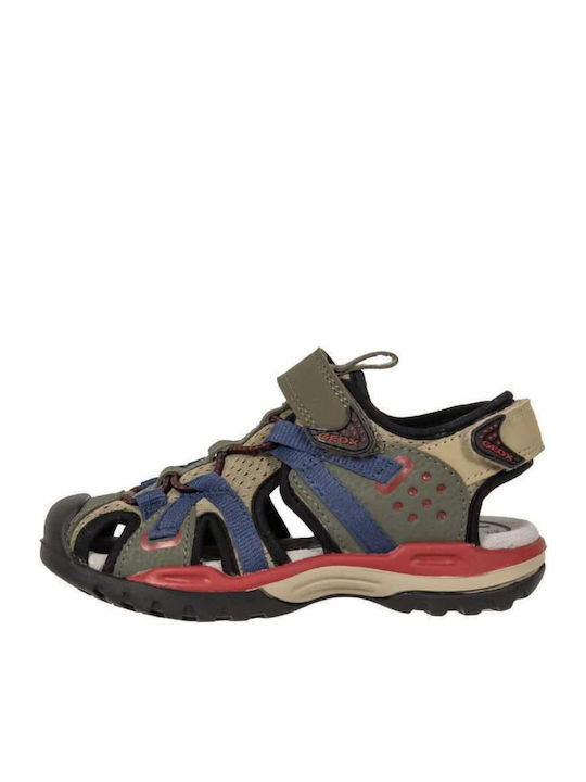 Geox Shoe Sandals Borealis Anatomic Khaki