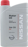 Nissan Motor Oil Fully Synthetic Synthetic Car Lubricant 5W-30 C4 1lt for Diesel Engine