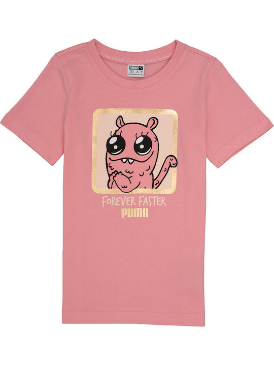 PUMA T-shirt Ροζ