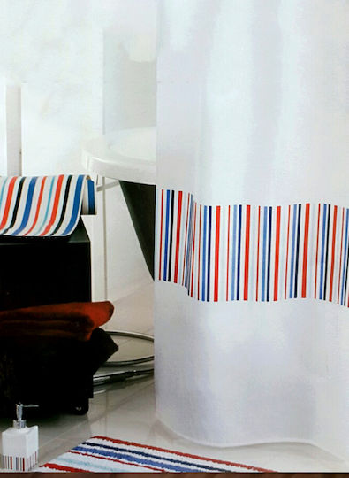 Sorema Summer Fun Duschvorhang Stoff 180x200cm Mehrfarbig