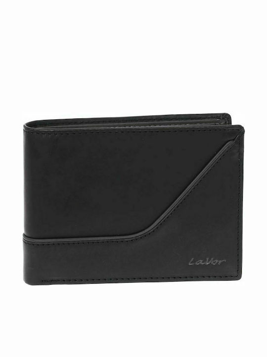 Lavor Leather Men's Wallet Classic with RFID Black