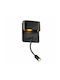 Aca Priamus Modern Leuchte Wand mit Integrierter LED und Warmweißes Licht Schwarz 16x16x9cm