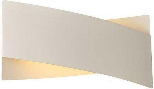 Eurolamp Modern Lamp Wall with Integrated LED and Warm White Light 25x12x8cm