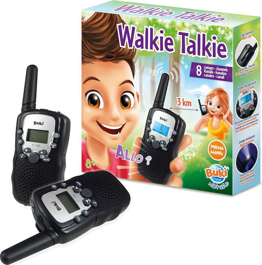 Buki Spy Toy Walkie Talkie for 8+ Years Old 2pcs