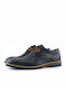 Damiani Leder Herren Freizeitschuhe Blau