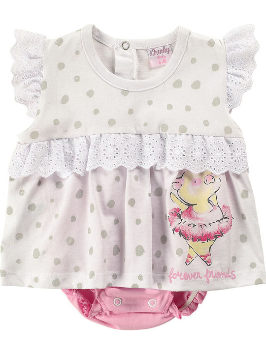 Funky Baby Bodysuit Set Short-Sleeved with Shorts Multicolour