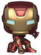 Funko Поп! Игри: Отмъстителите - Iron Man (Марвел Играчка Вселена) 626 Люлееща се глава