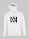 MARCUS & MARTINUS hoodie - WHITE