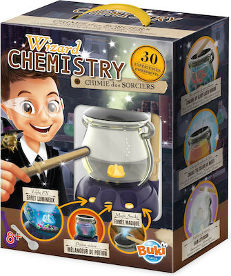 Buki Εκπαιδευτικό Παιχνίδι Chemistry Wizard 30 Πειράματα για 8+ Ετών