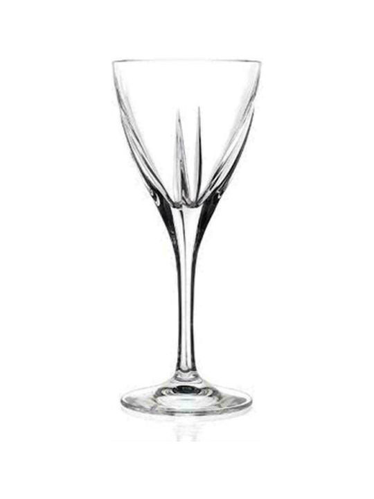 RCR Fusion Σετ Ποτήρια για Λευκό Κρασί από Κρύσταλλο Κολωνάτα 210ml 6τμχ