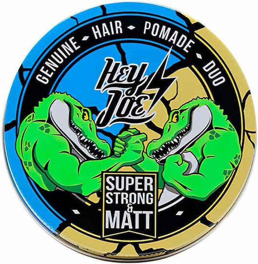 Hey Joe Genuine Hair Pomade Duo για Πολύ Δυνατό Κράτημα & Ματ Αποτέλεσμα 100ml