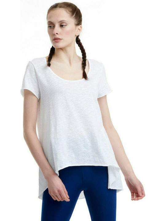 BodyTalk 1201-903528 Women's Athletic T-shirt White