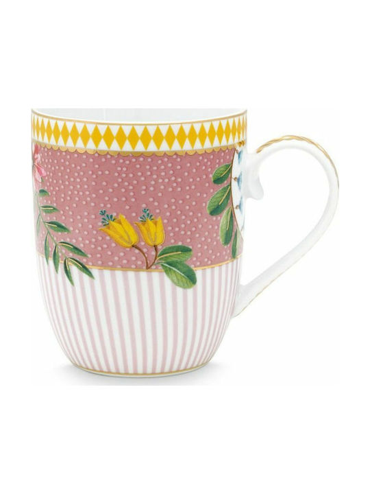 PiP Studio La Majorelle Porcelain Cup Pink 145ml