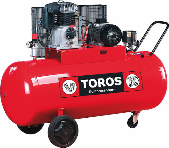 Toros MK 113-270-4 Three-Phase Air Compressors with Power 4hp and Airtank 500lt 602063