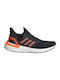 Ultraboost 20 Damen Sportschuhe Laufen Core Black / Signal Coral / Cloud White
