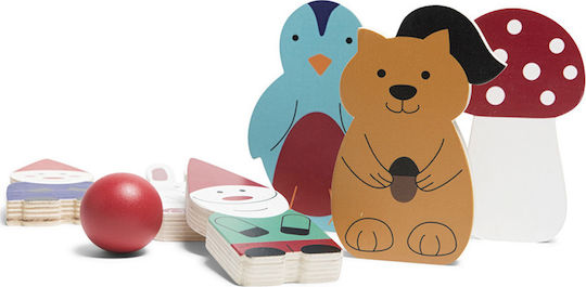 BS Toys Παιχνίδι Bowling Forest Friends