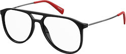Levi's Men's Prescription Eyeglass Frame Black ...