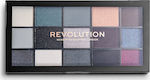 Revolution Beauty Reloaded Παλέτα με Σκιές Ματιών σε Στερεή Μορφή Blackout 16.5gr