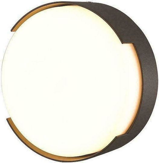 Eurolamp Wall-Mounted Outdoor Ceiling Light LED IP54 16W with Warm White Light