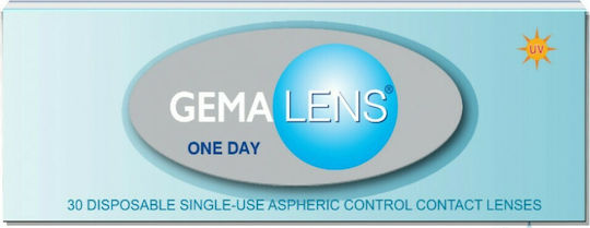 Stand Gema Gemalens One Day 30 Daily Contact Lenses Hydrogel with UV Protection
