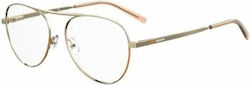 Missoni Metal Eyeglass Frame Gold MMI 0023 K67