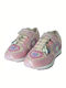 Lelli Kelly Παιδικό Sneaker Principessa LK4812 για Κορίτσι Ροζ/Μπεζ