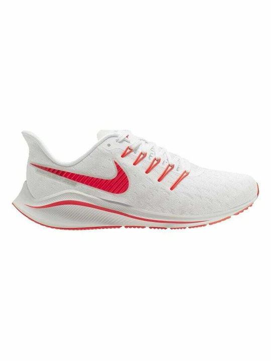 Nike Air Zoom Vomero 14 Γυναικεία Αθλητικά Παπούτσια Running White / Laser Crimson / Track Red