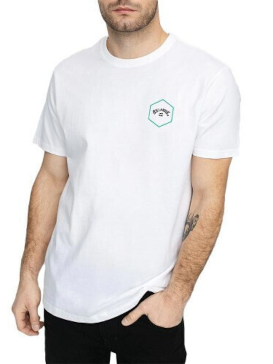 Billabong Men's Short Sleeve T-shirt White