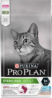 Purina Pro Plan Sterilised Optisavour Adult Dry Food for Adult Neutered Cats with Trout / Cod 1.5kg