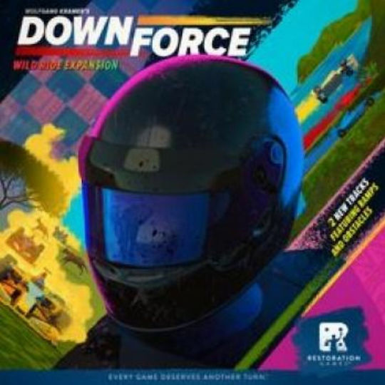 Extensie de Joc Downforce: Wild Ride pentru 2-6 Jucători 10+ Ani (EN) Restoration Games