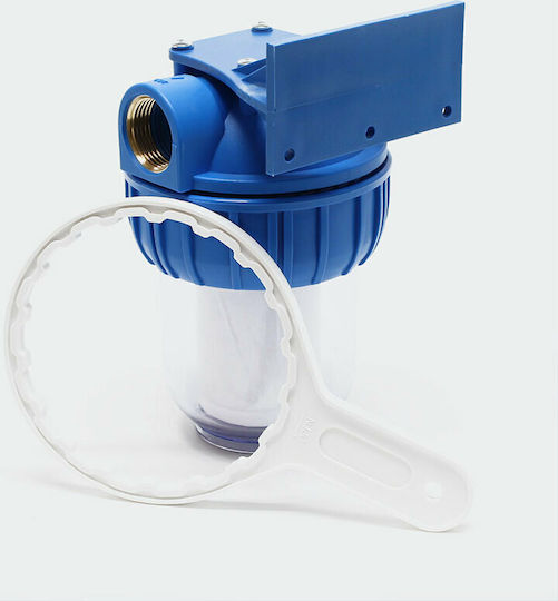 QWaterFilters WH1-5" Συσκευή Φίλτρου Νερού Κεντρικής Παροχής / Κάτω Πάγκου Μονή 3/4''