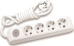 Panasonic Power Strip 4 Positions with Switch and Cable 1.5m